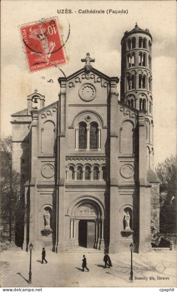 CPA Uzes Cathedrale