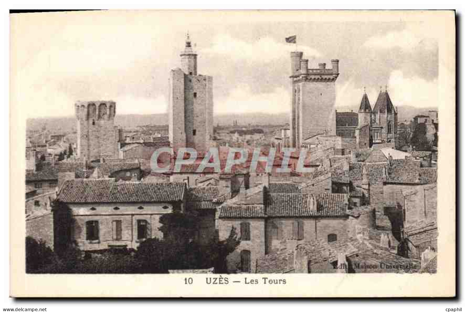 CPA Uzes Les Tours
