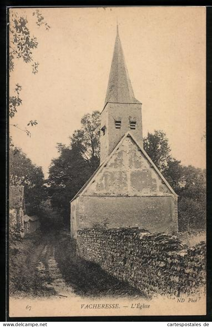 CPA Vacheresse, L`Église