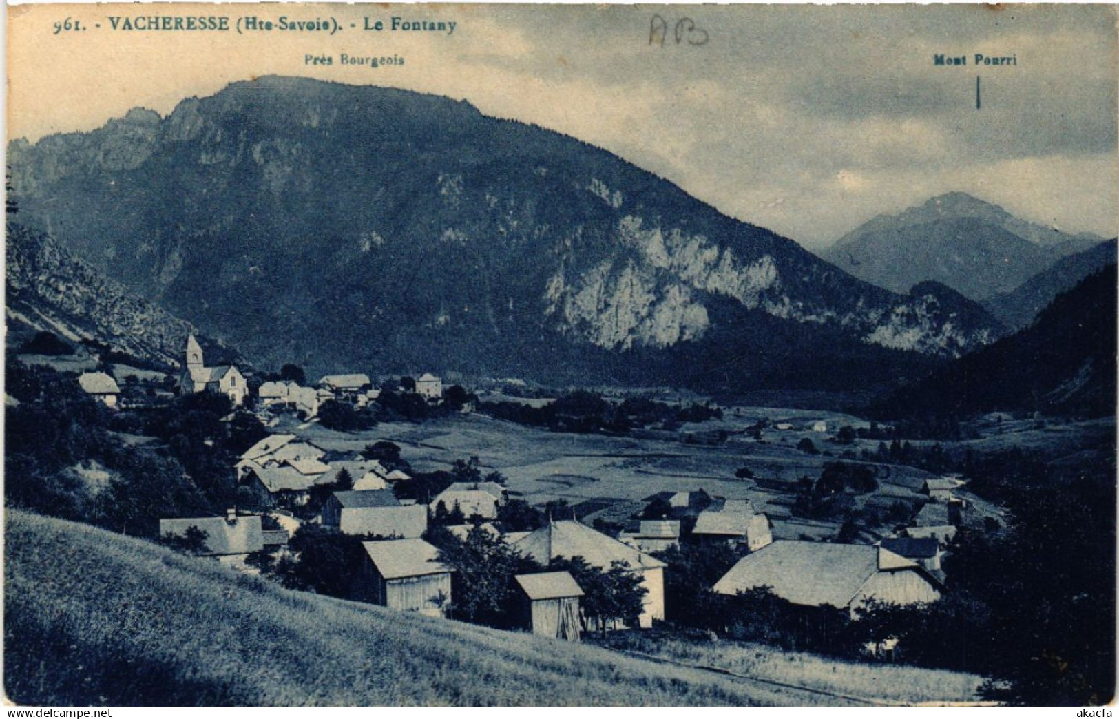 CPA VACHERESSE - Le Fontany (439401)