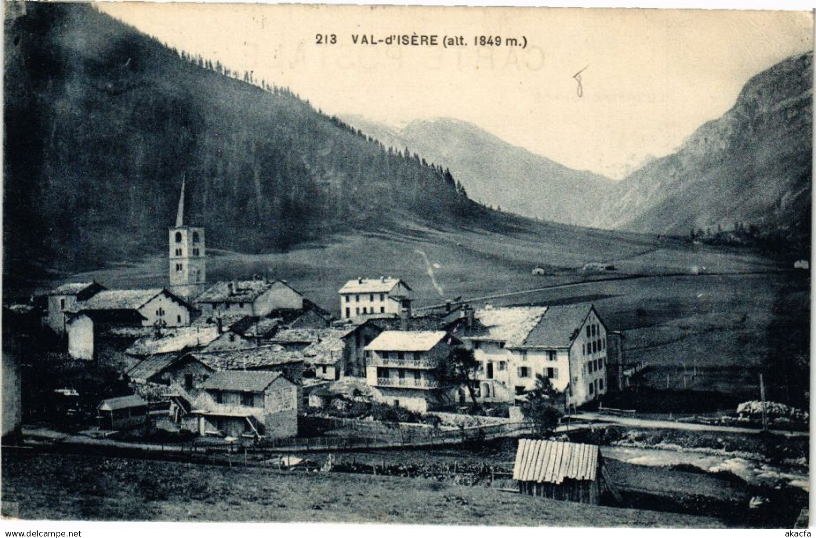 CPA VAL d'ISERE (alt. 1849 m) (252052)