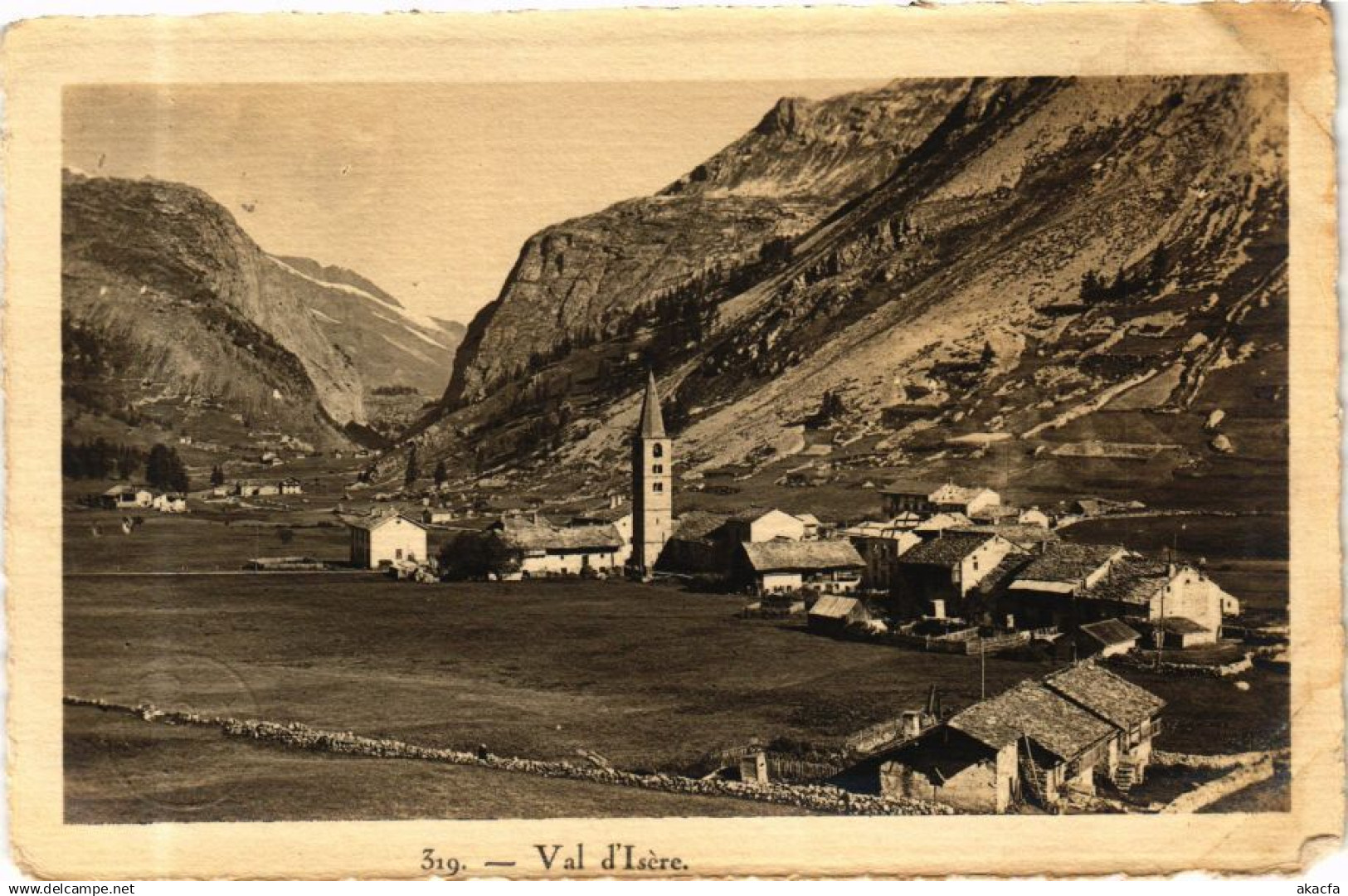 CPA VAL d'ISERE - Vue générale (252347)