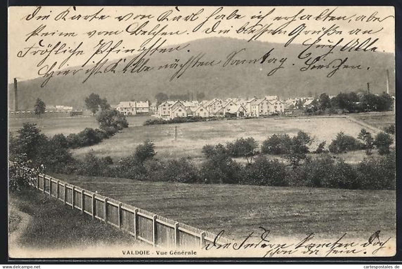 CPA Valdoie, Vue Générale