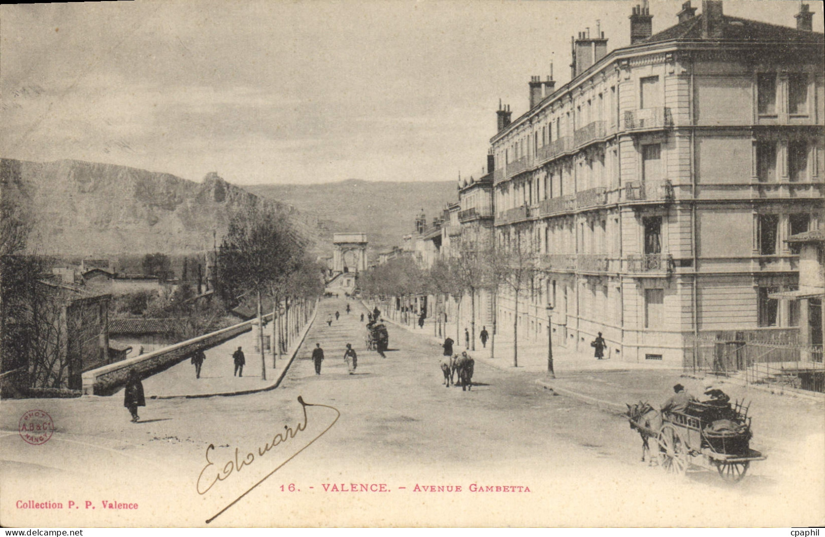 CPA Valence Avenue Gambetta