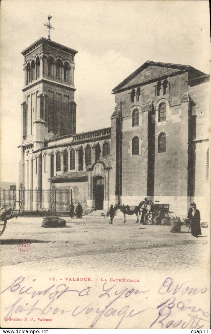 CPA Valence La Cathedrale