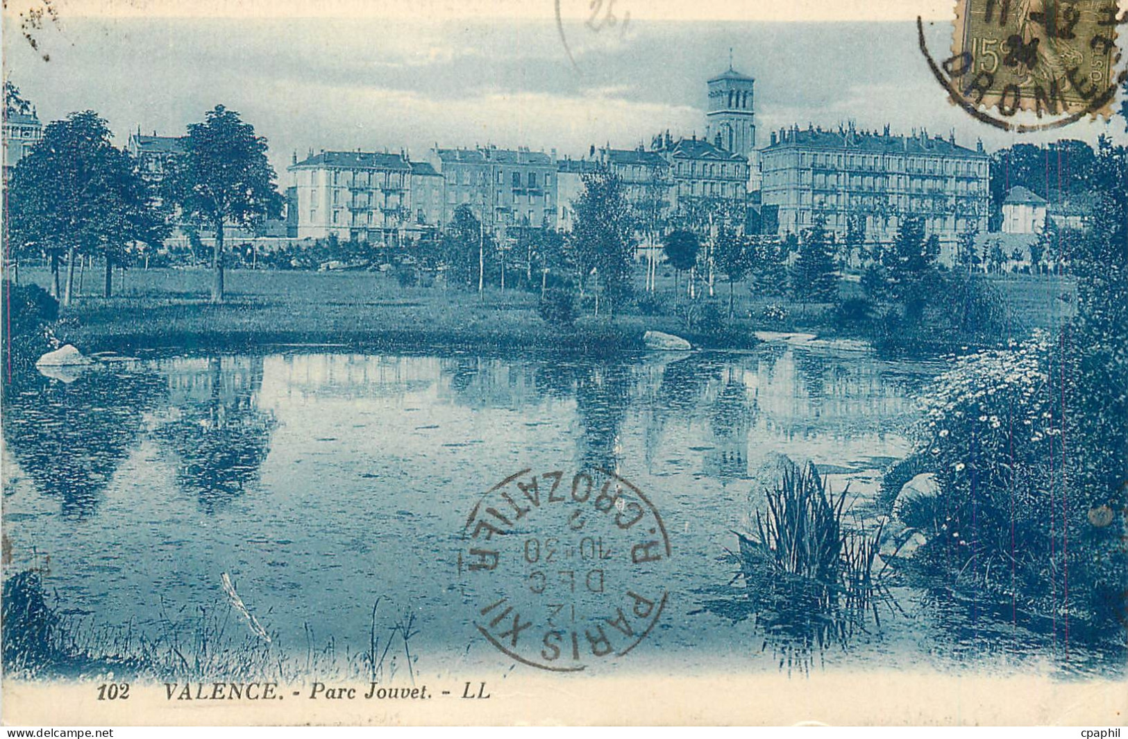 CPA Valence Parc Jouvet