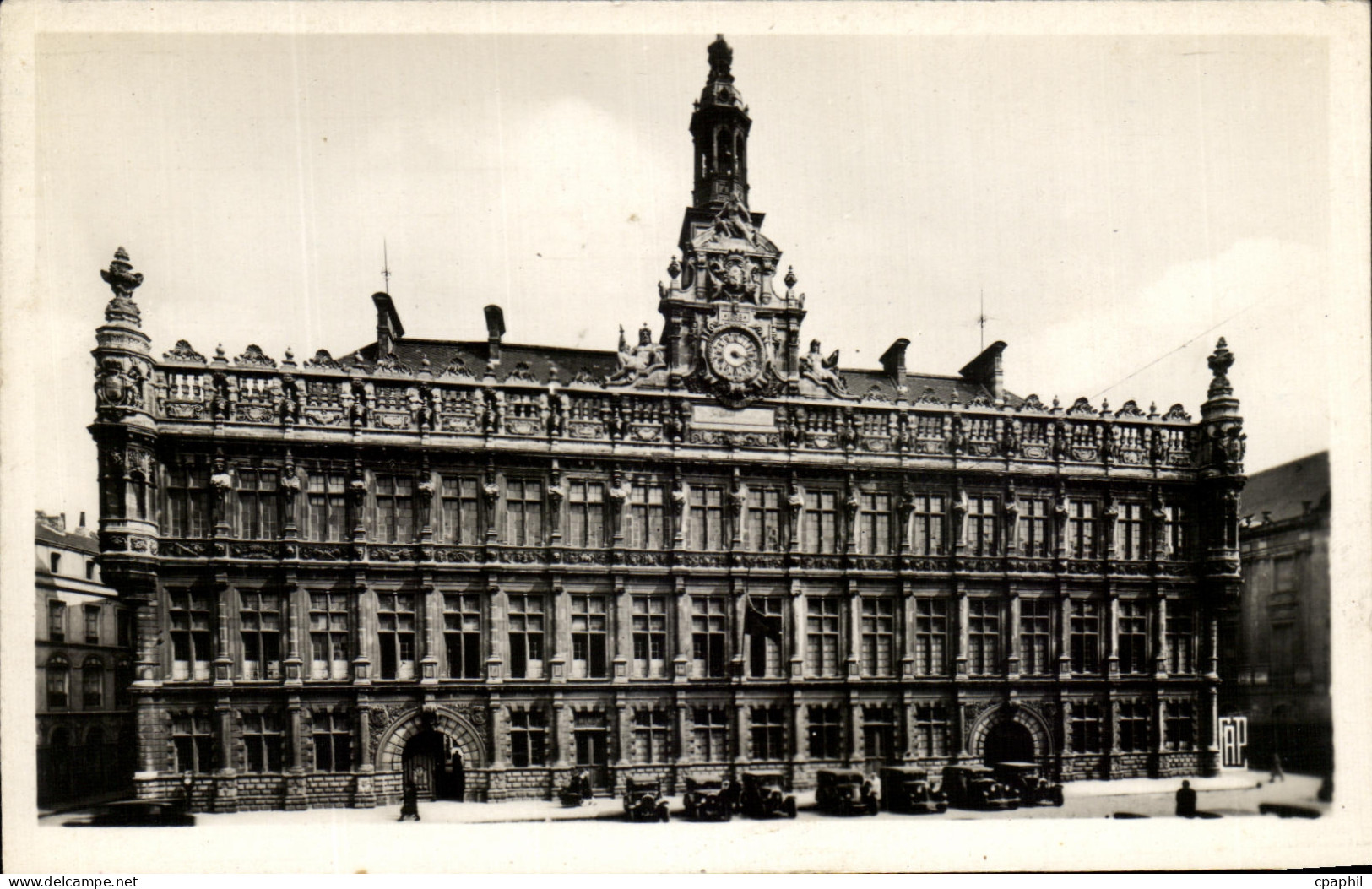 CPA Valenciennes L'Hotel De Ville