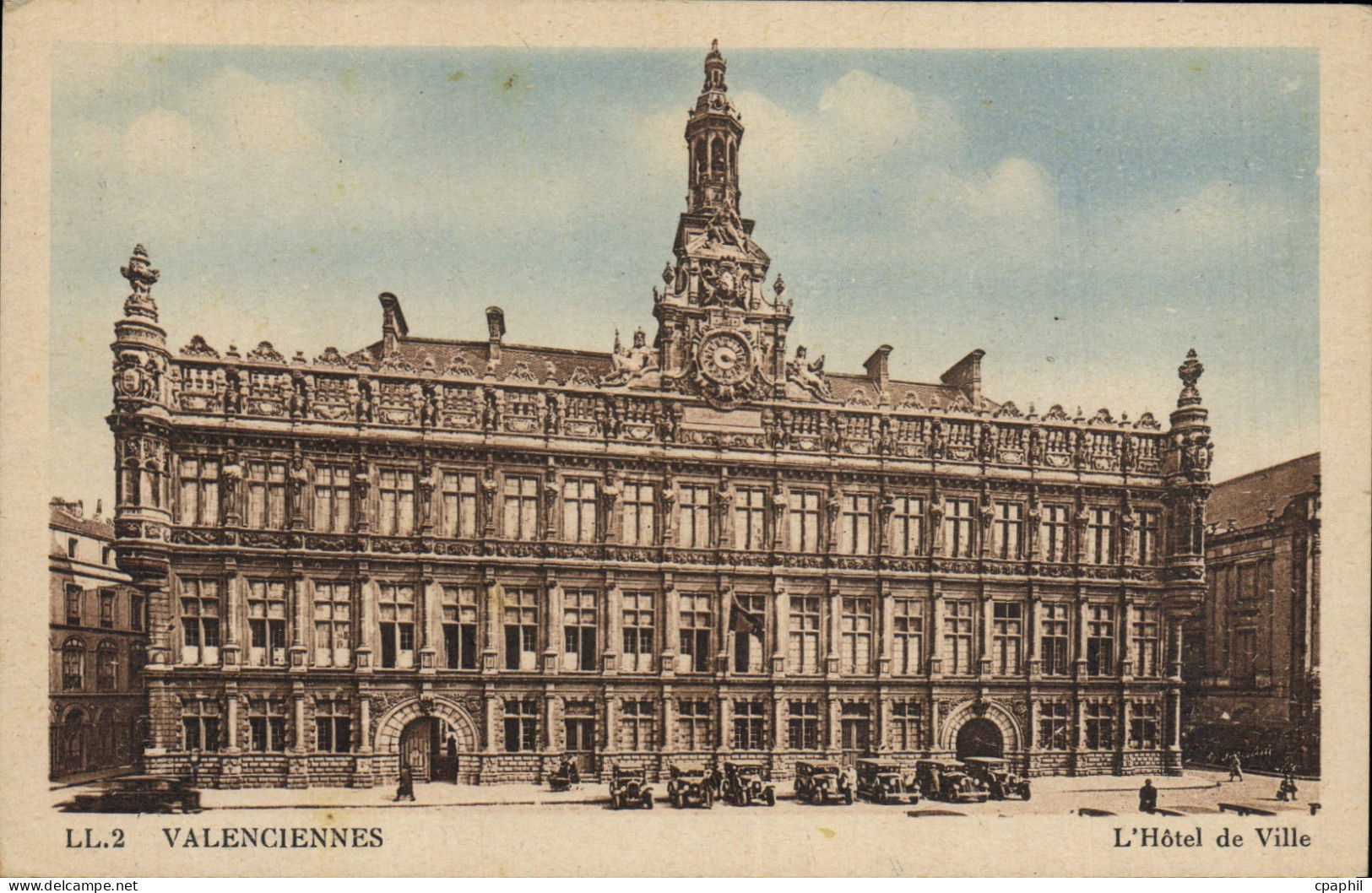 CPA Valenciennes L'Hotel De Ville
