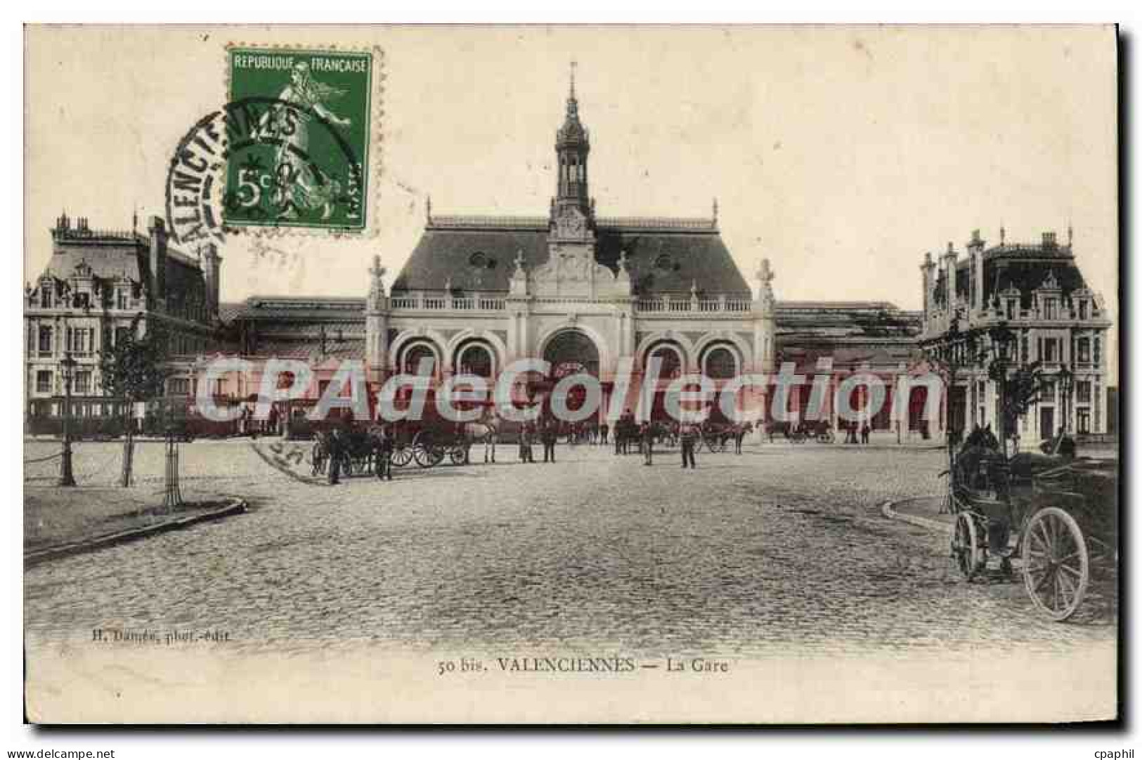 CPA Valenciennes La GAre