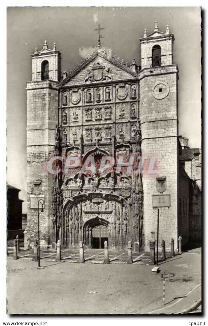 CPA Valladolid Eglise de St Paul facade