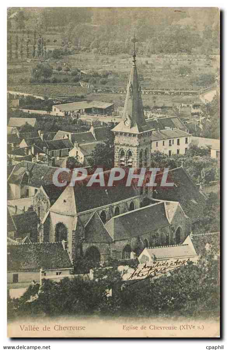 CPA Vallee de Chevreuse Eglise de Chevreuse