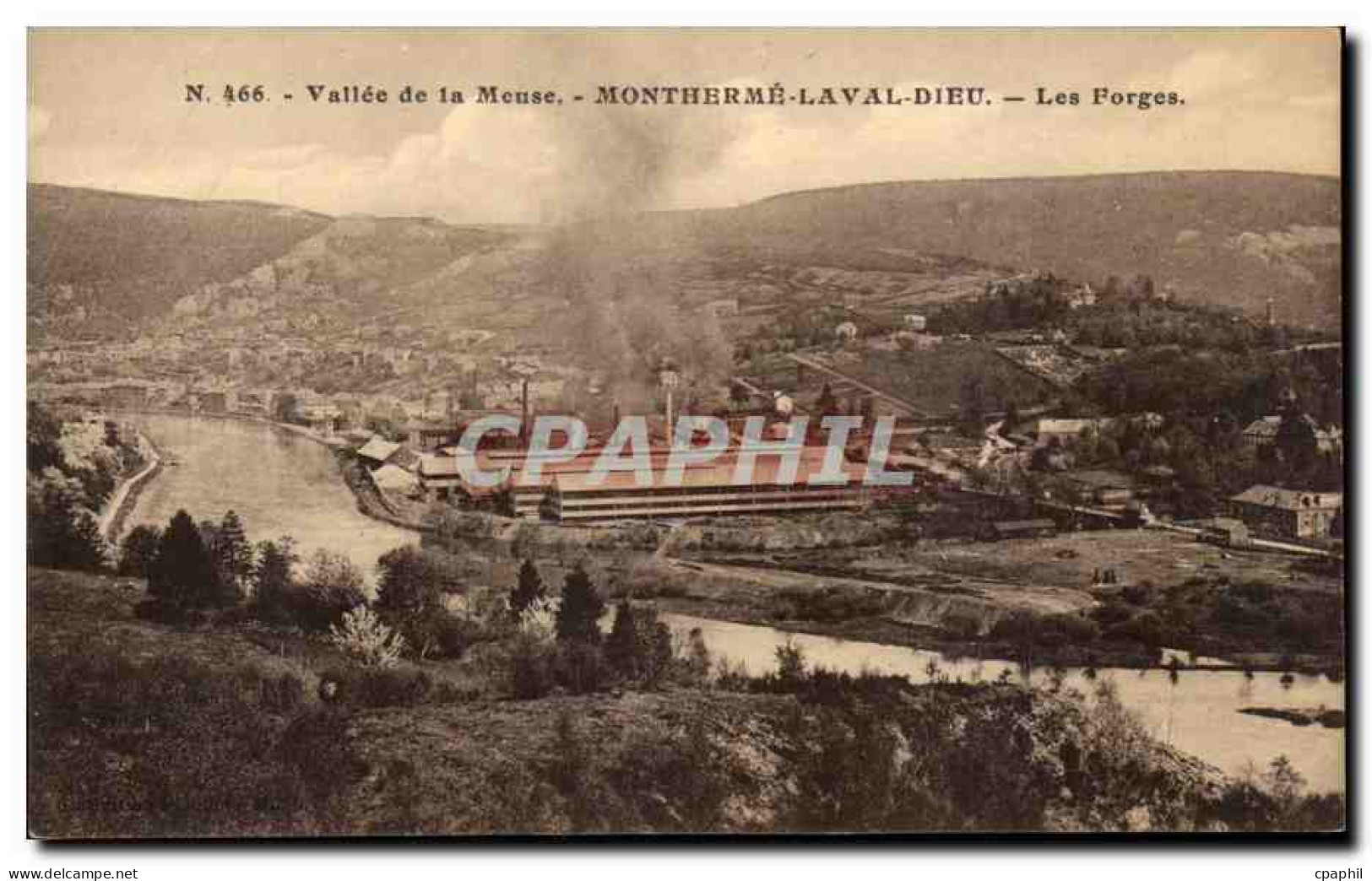 CPA Vallee de la Meuse Montherme Laval Dieu Les forges