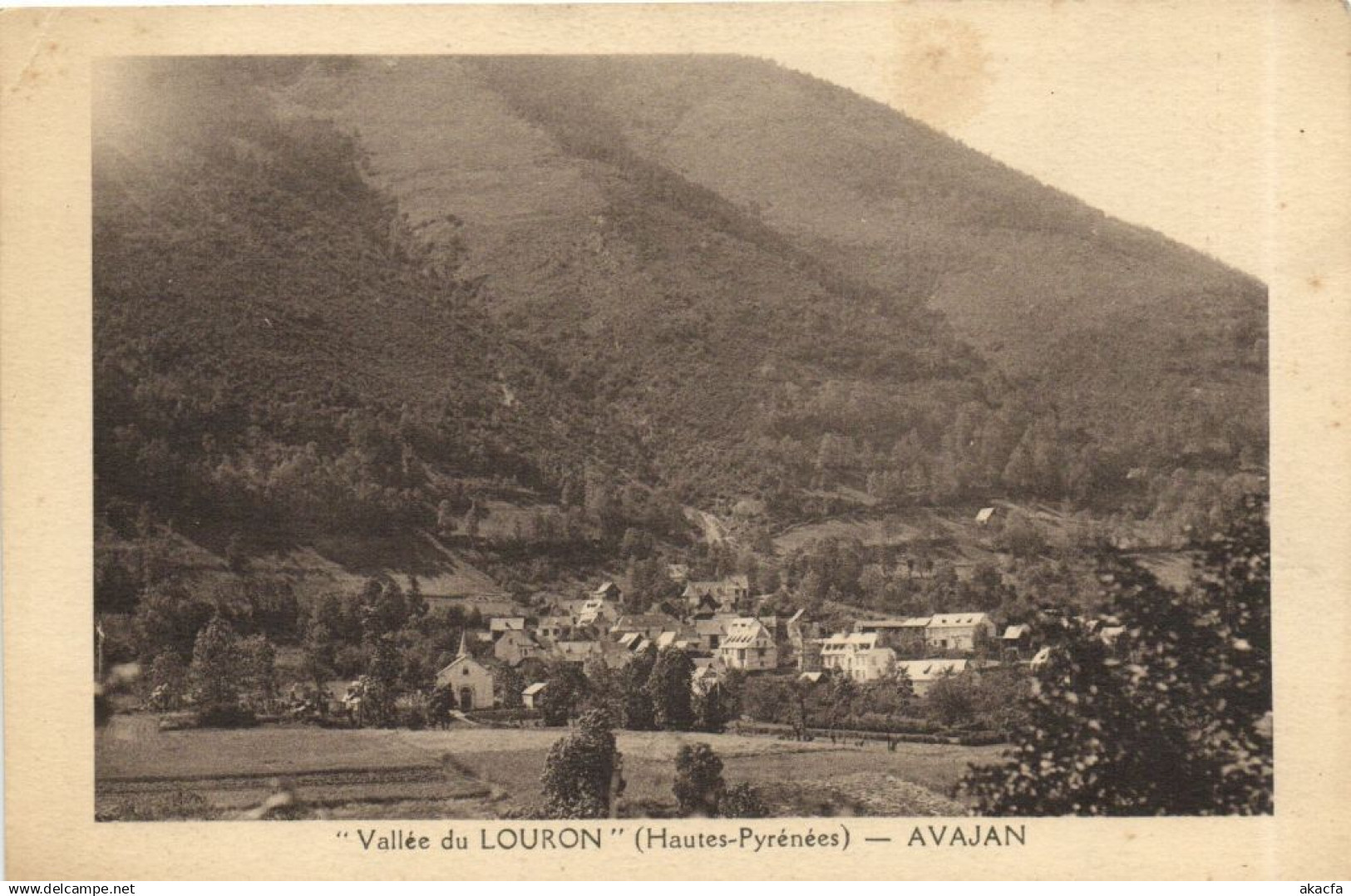 CPA Vallée du LOURON (Hautes-Pyrenées) - Avajan (172805)