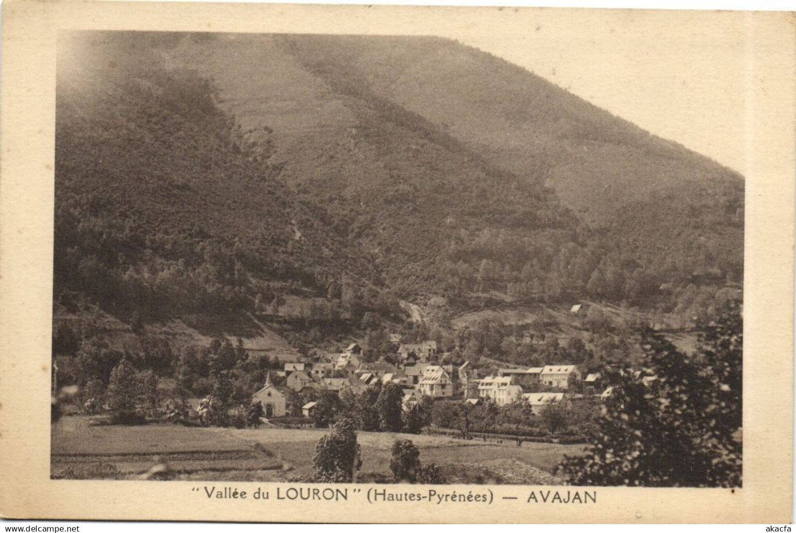 CPA Vallée du LOURON (Hautes-Pyrenes) - Avajan (172781)