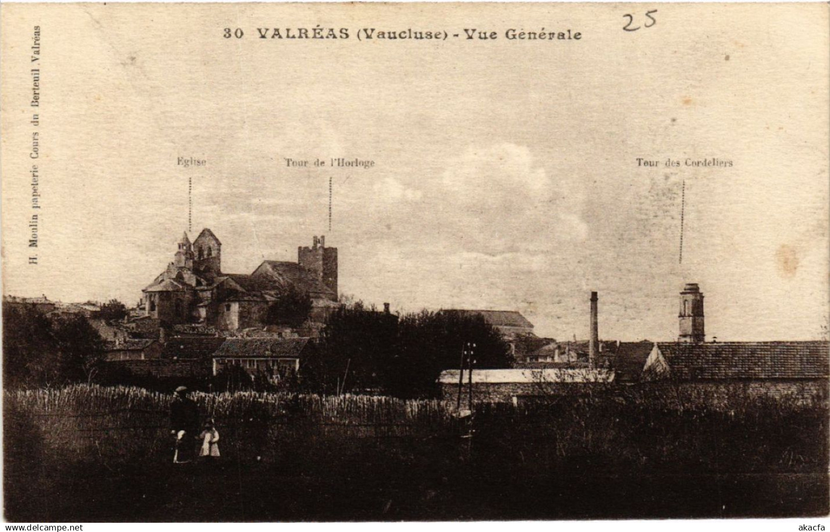 CPA VALREAS - Vue générale (511717)