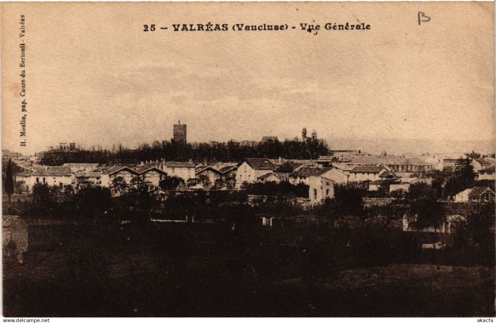 CPA VALREAS - Vue générale (511724)