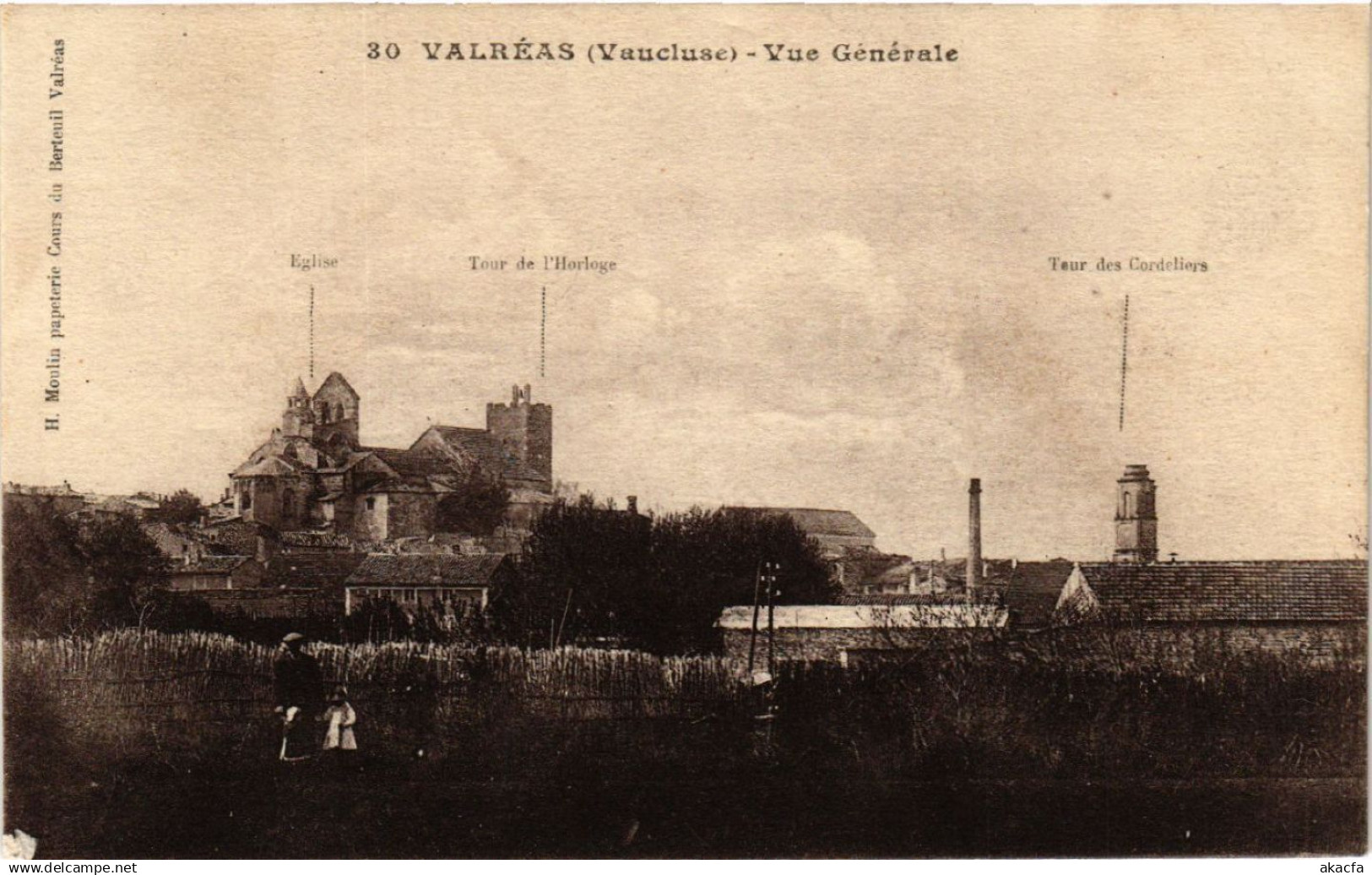 CPA VALREAS - Vue générale (511739)