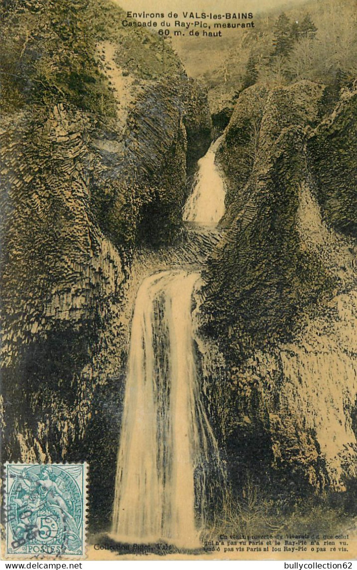 CPA Vals les Bains 07/64