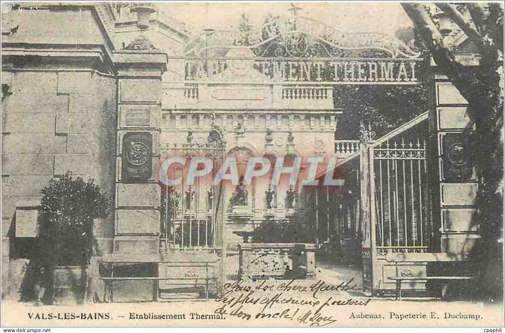 CPA Vals les Bains Etablissement Thermal