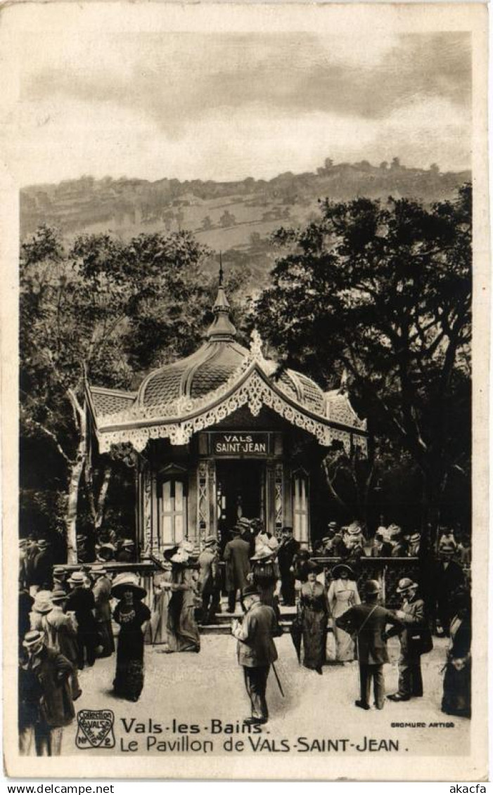 CPA VALS-les-BAINS Le Pavillon de Vals St-JEAN (661118)