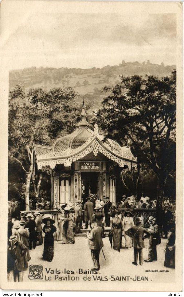 CPA VALS-les-BAINS Le Pavillon de Vals St-JEAN (661121)