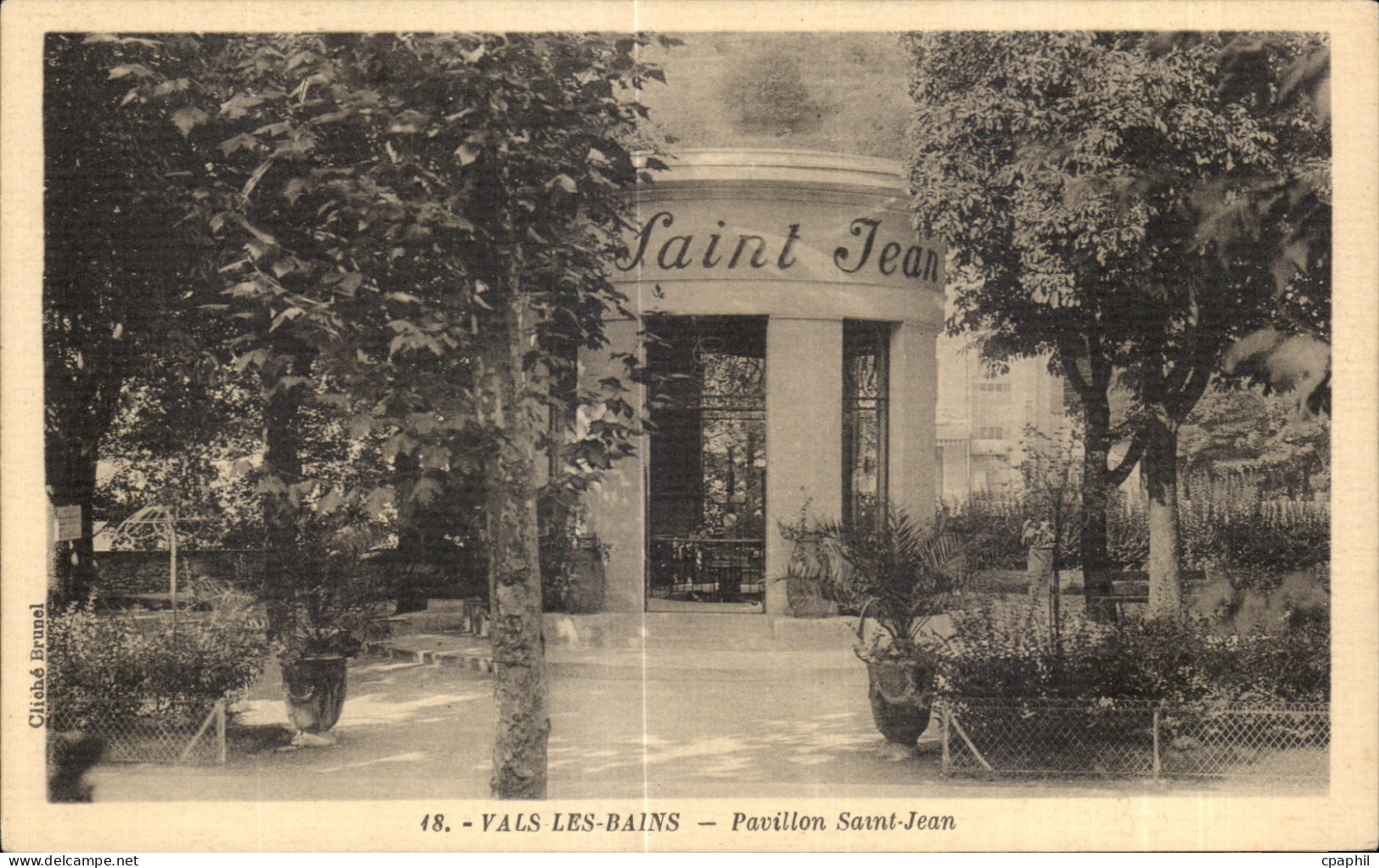 CPA Vals Les Bains Pavillon Saint Jean