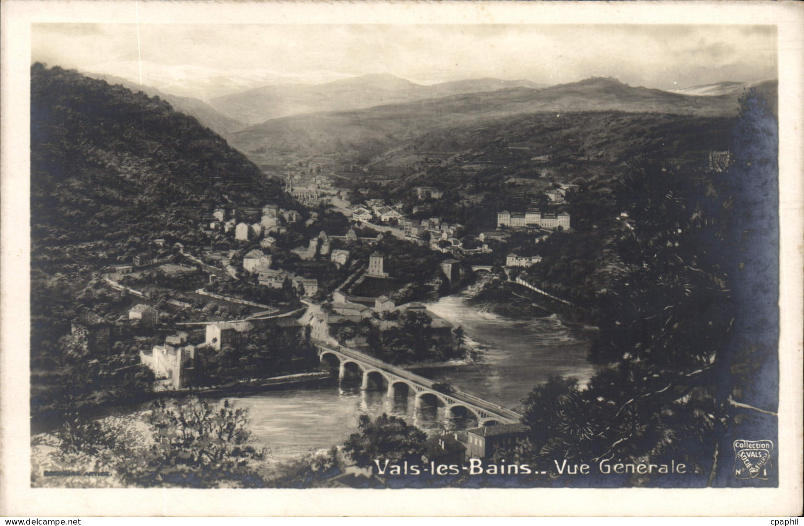 CPA Vals Les Bains Vue Generale