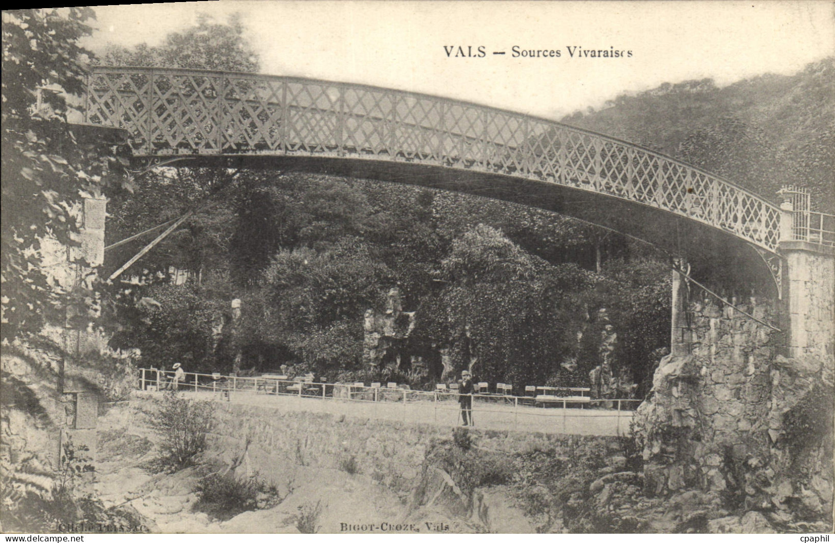 CPA Vals Sources Vivaraises