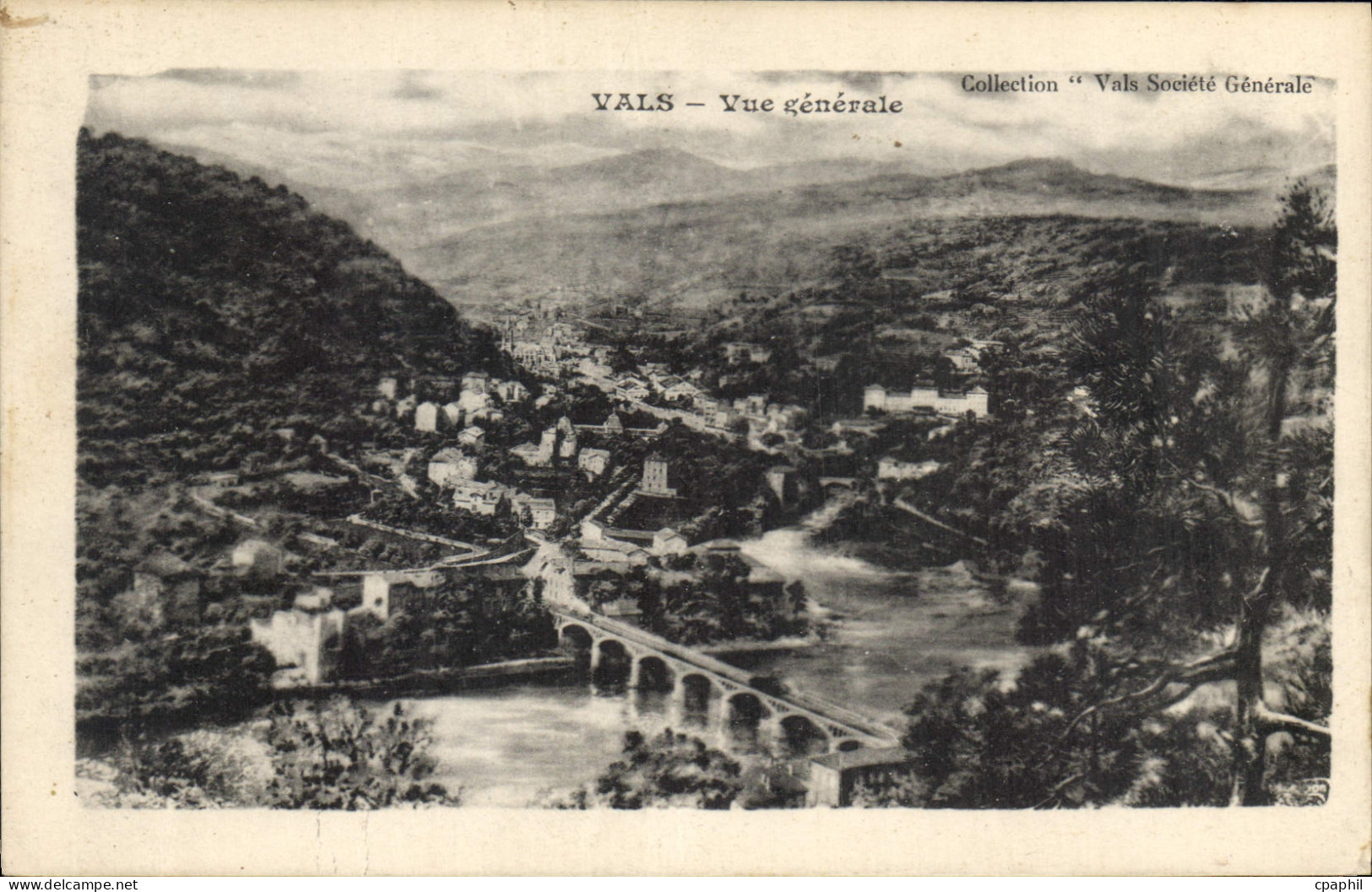 CPA Vals Vue generale
