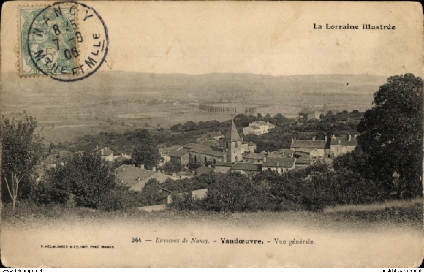 CPA Vandoeuvre les Nancy Vandoeuvre Meurthe et Moselle, Gesamtansicht
