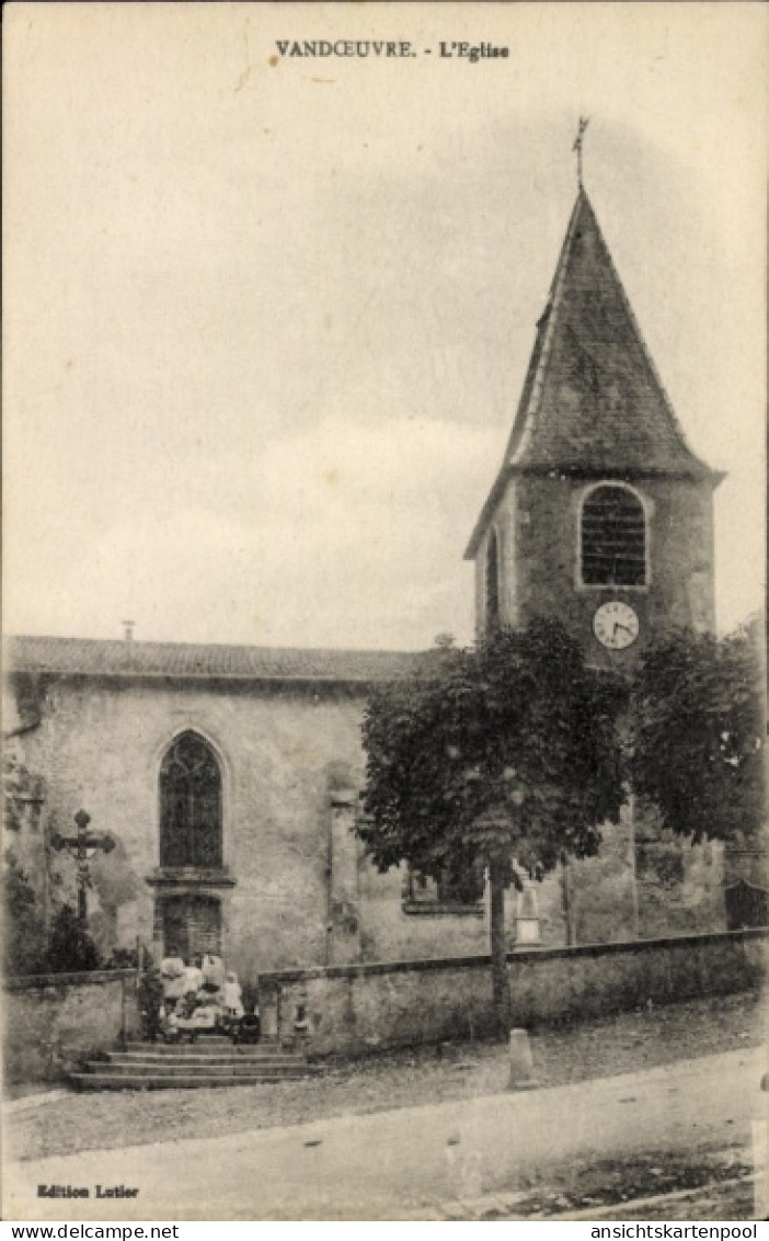 CPA Vandœuvre lès Nancy Vandoeuvre Meurthe et Moselle, Kirche
