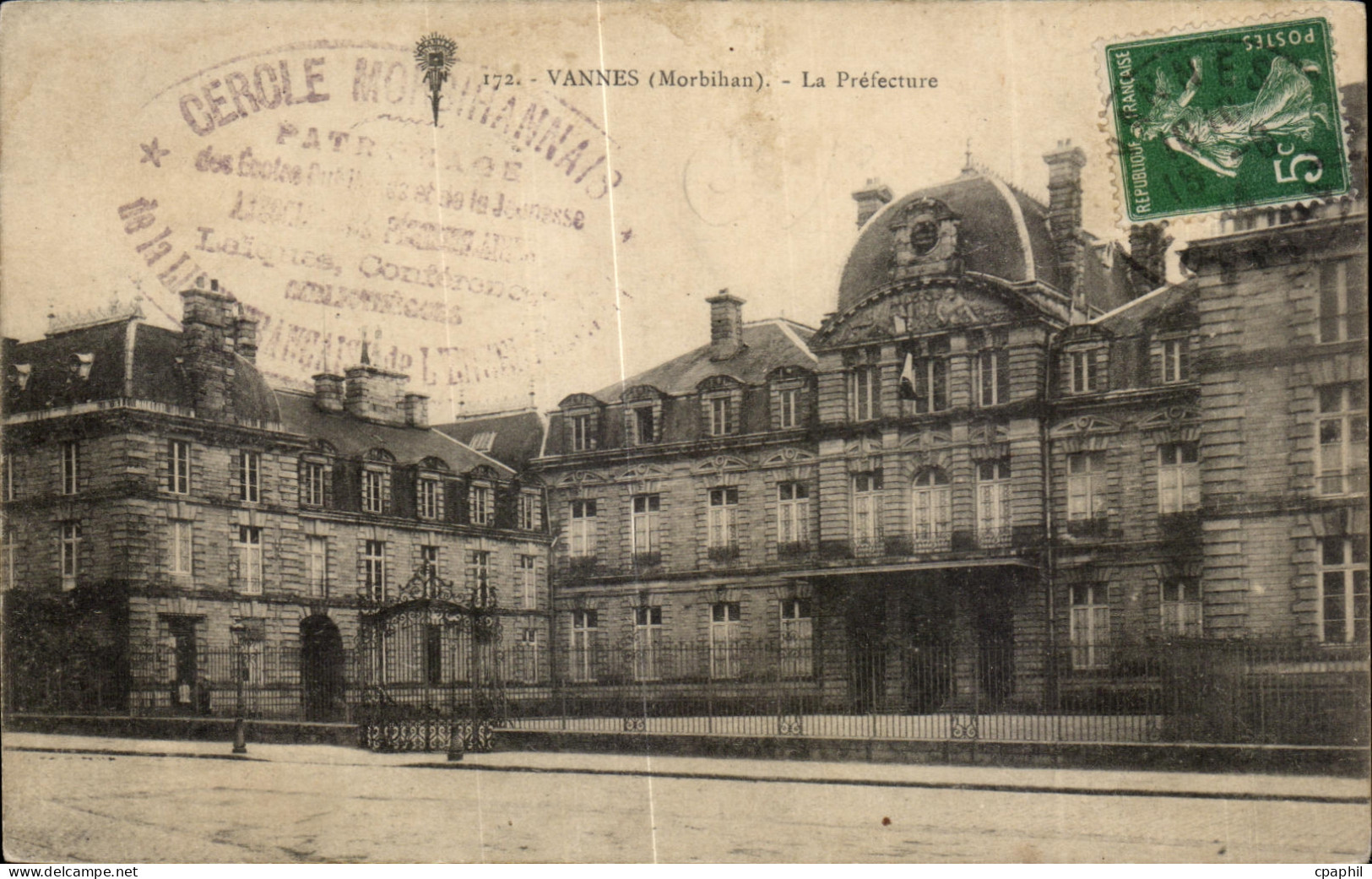 CPA Vannes (Morbihan) La Prefecture