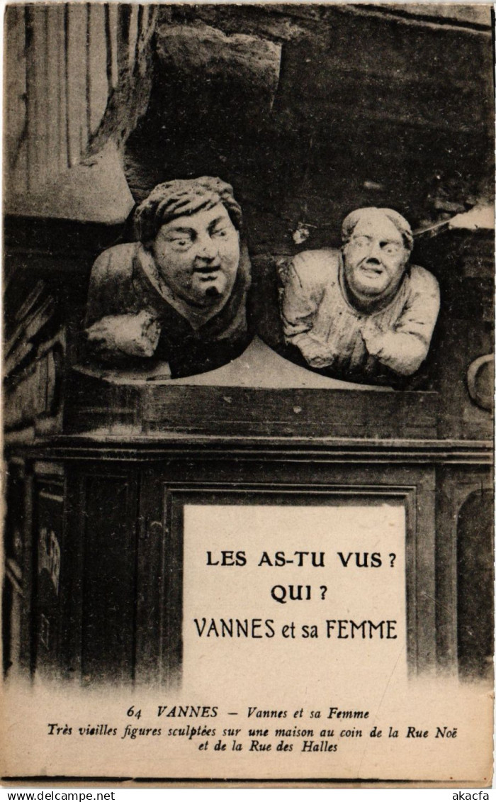 CPA VANNES - VANNES et sa Femme (369055)