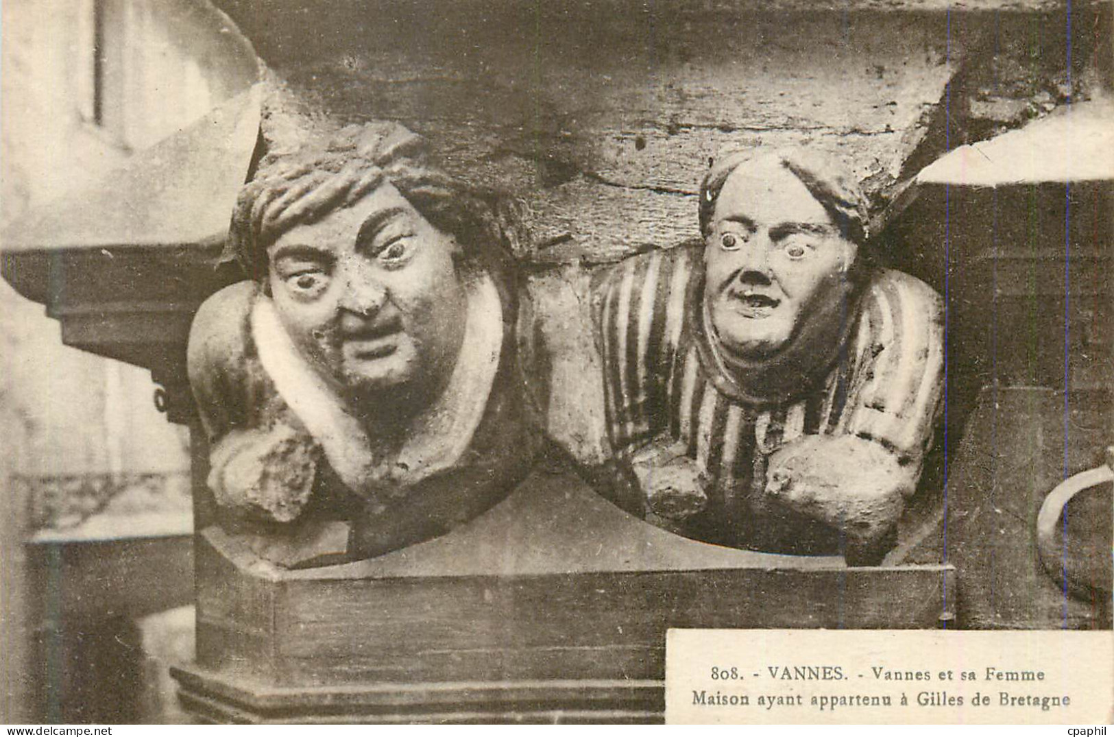 CPA Vannes Vannes et sa Femme Maison ayant Appartenu a Gilles de Bretagne