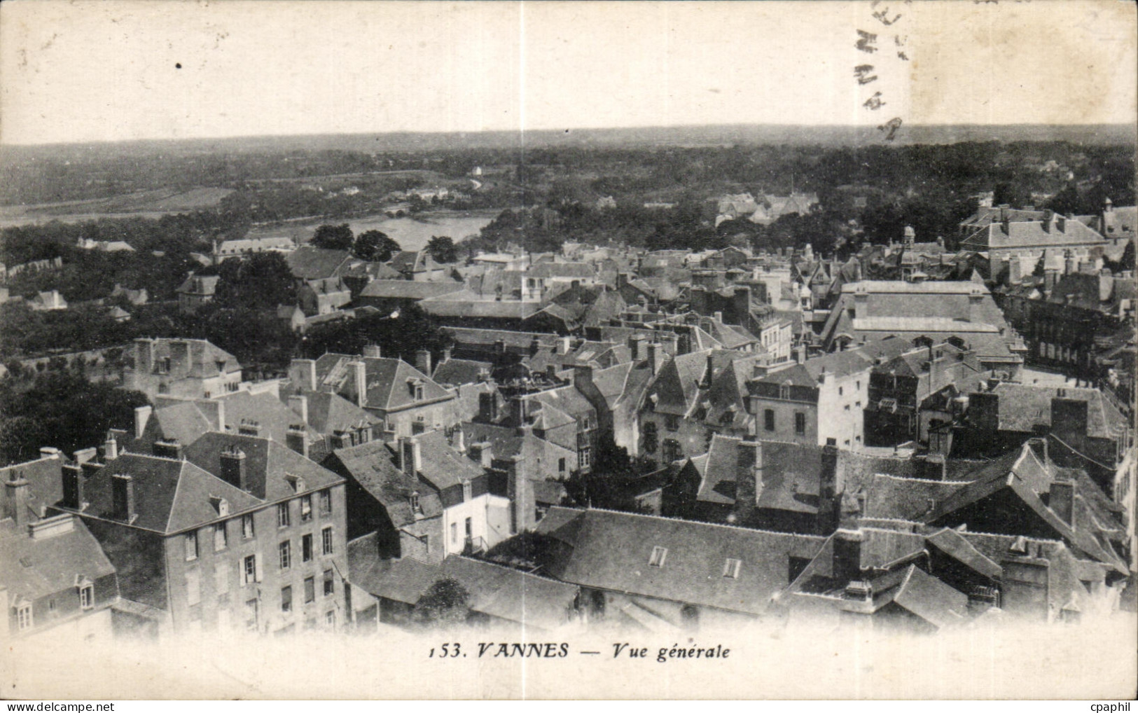CPA Vannes Vue Generale