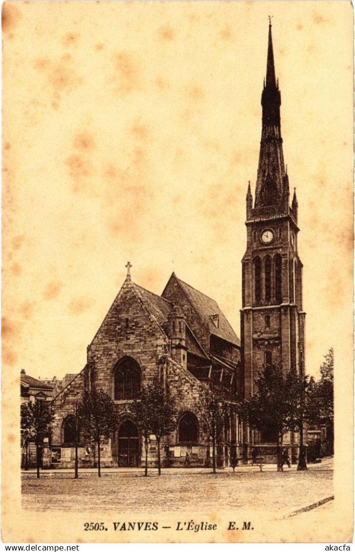 CPA VANVES L'Eglise (1322447)