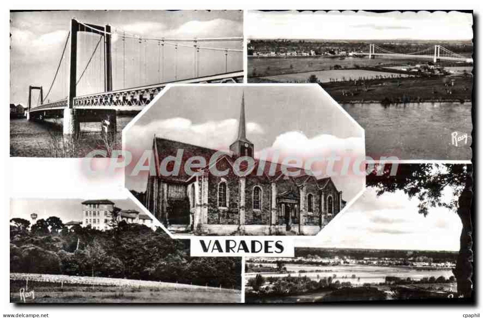 CPA Varades Le Pont La Loire Et Les Iles
