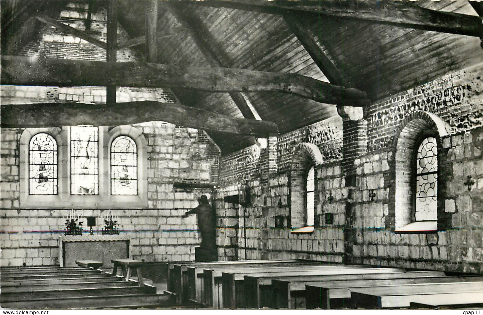 CPA Varengeville sur Mer S et M Chapelle St Dominique