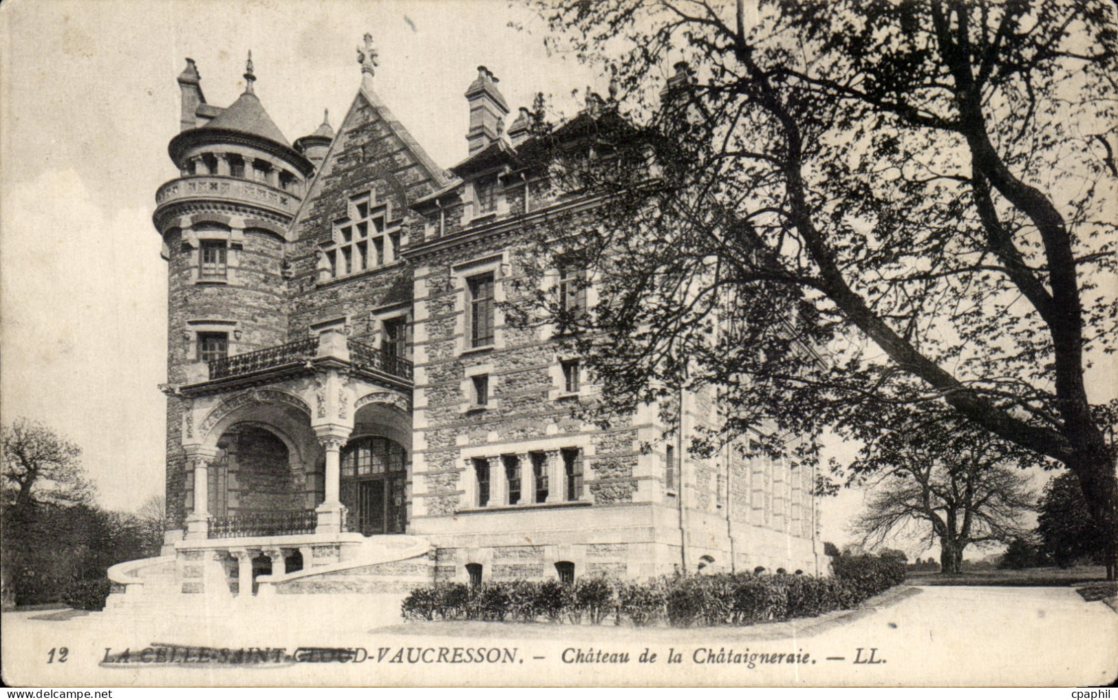 CPA Vaucresson Chateau De La Chataigneraie