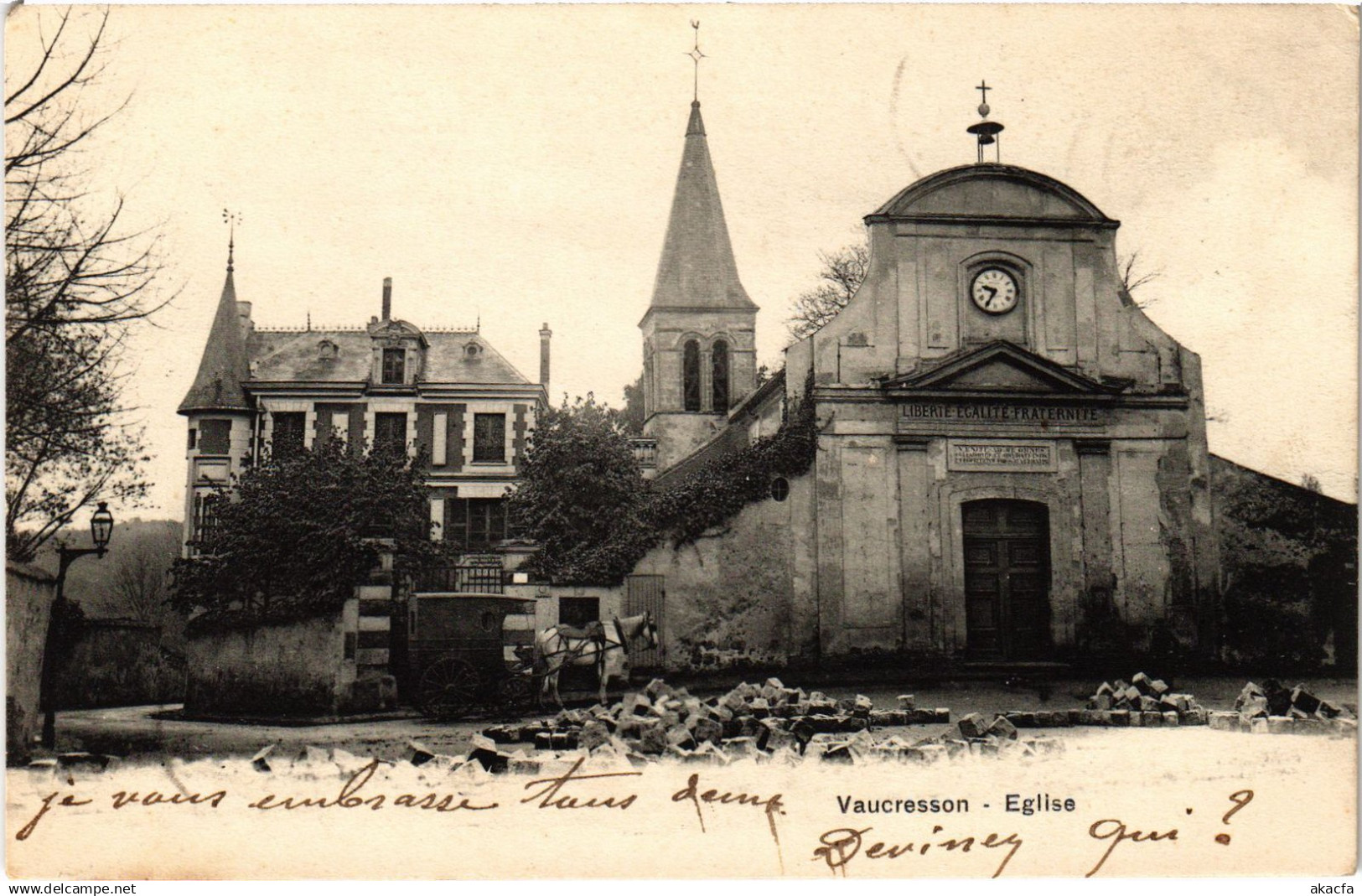CPA Vaucresson Eglise (1315123)