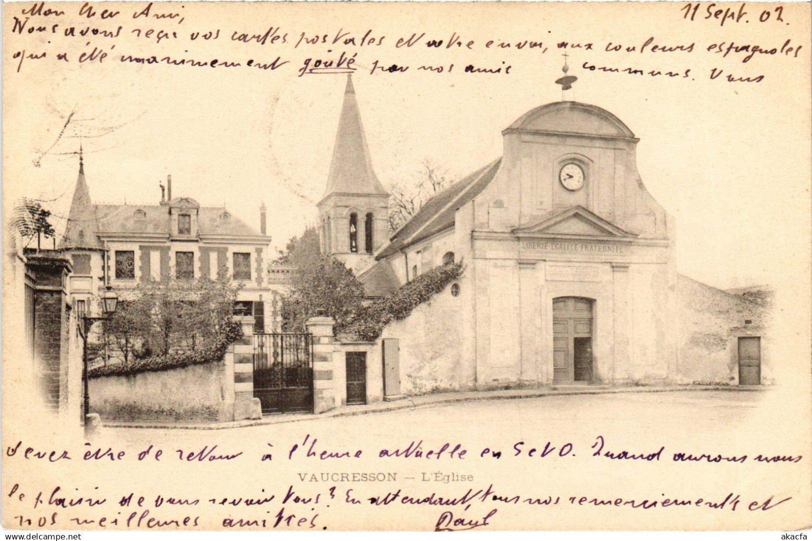 CPA Vaucresson Eglise (1315146)