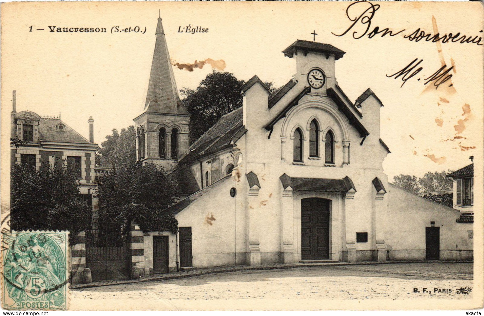 CPA Vaucresson Eglise (1315172)