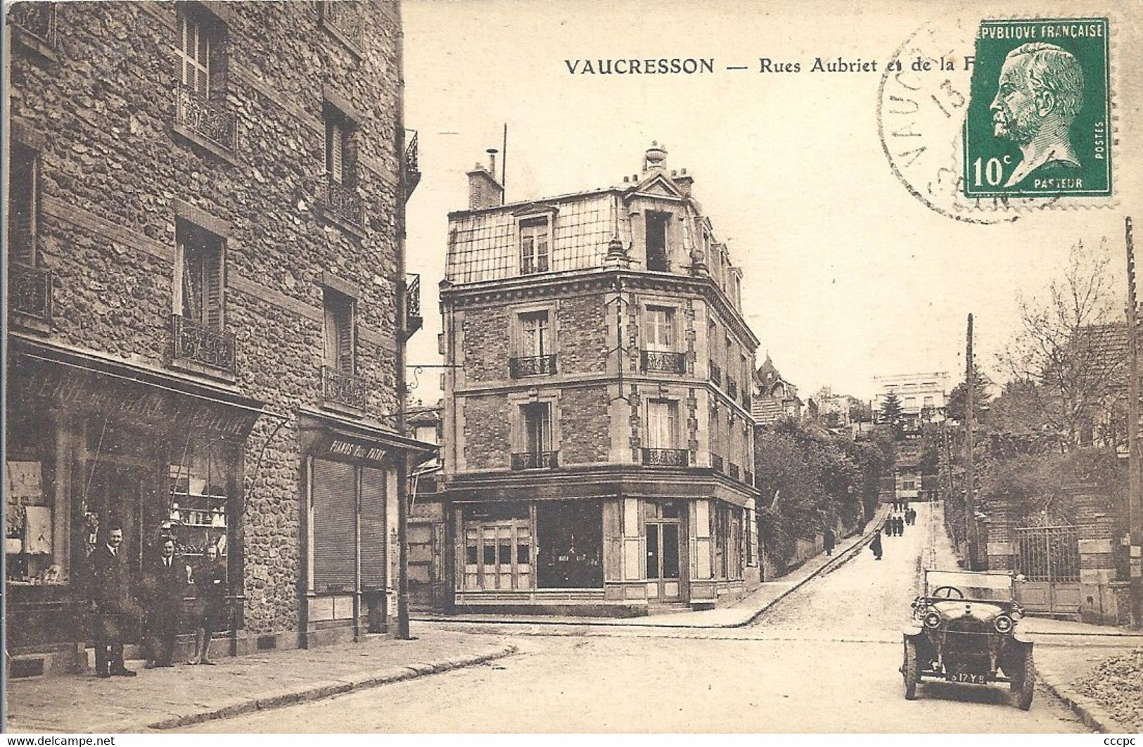 CPA Vaucresson Rue Aubriet et de la Folie