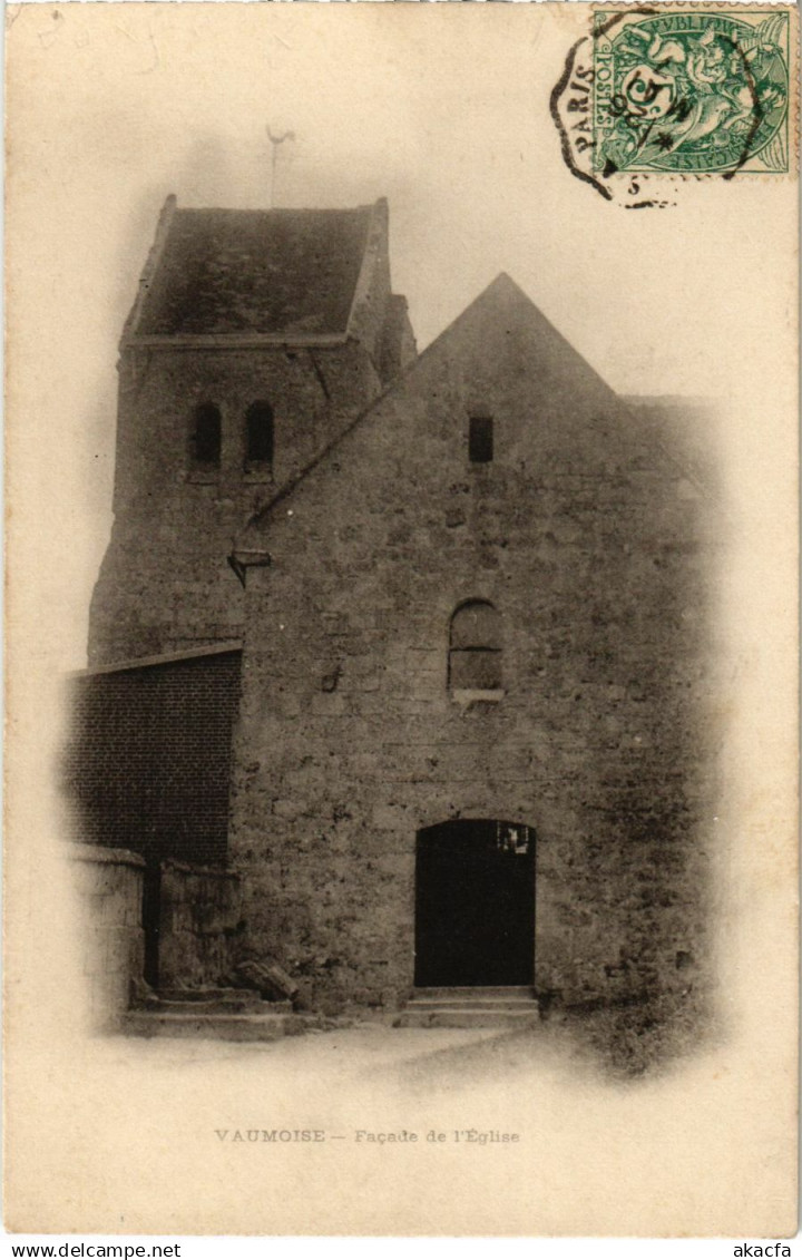 CPA Vaumoise - Facade de l'Eglise (1032520)