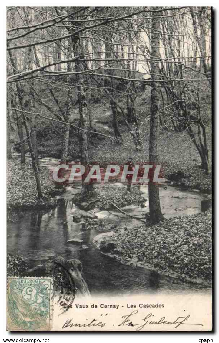 CPA Vaux de Cernay Les cascades