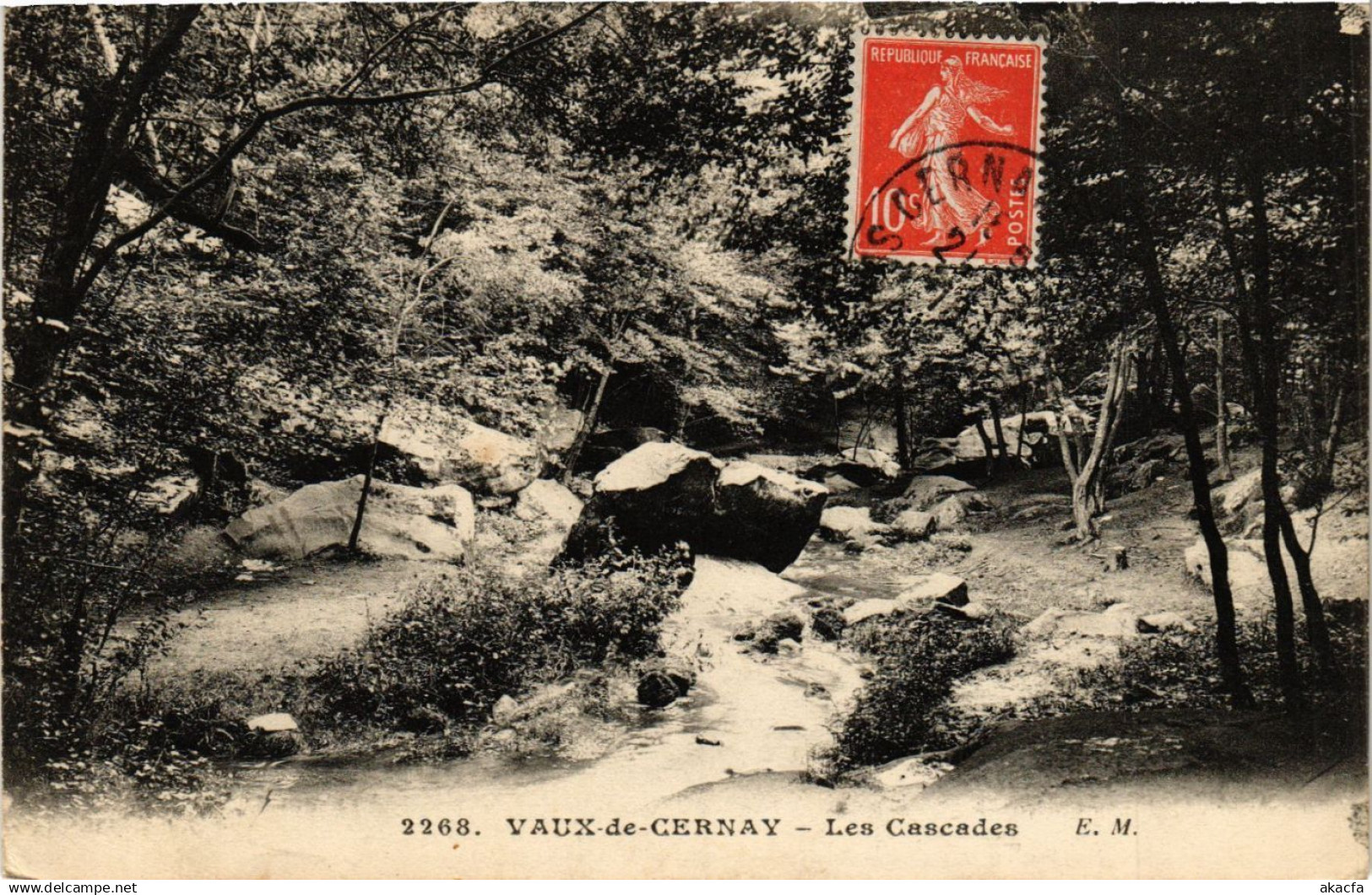 CPA VAUX-de-CERNAY - Les Cascades (352963)
