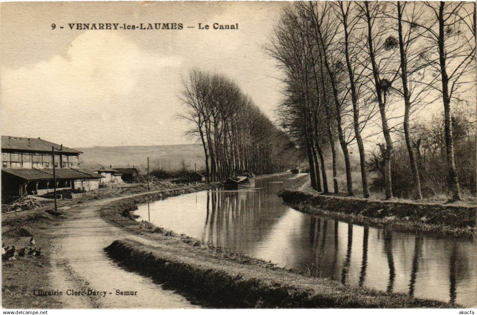 CPA Venarey-les-Laumes - Le Canal (103284)