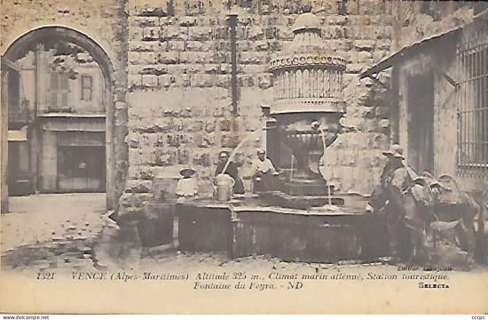 CPA Vence Fontaine du Peyra