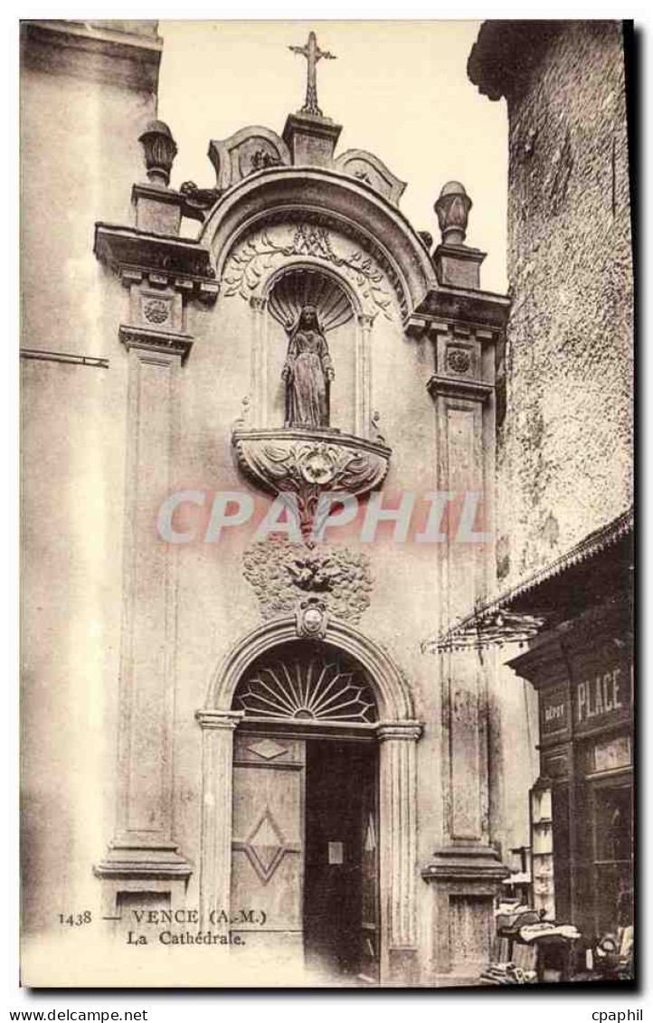 CPA Vence La Cathedrale