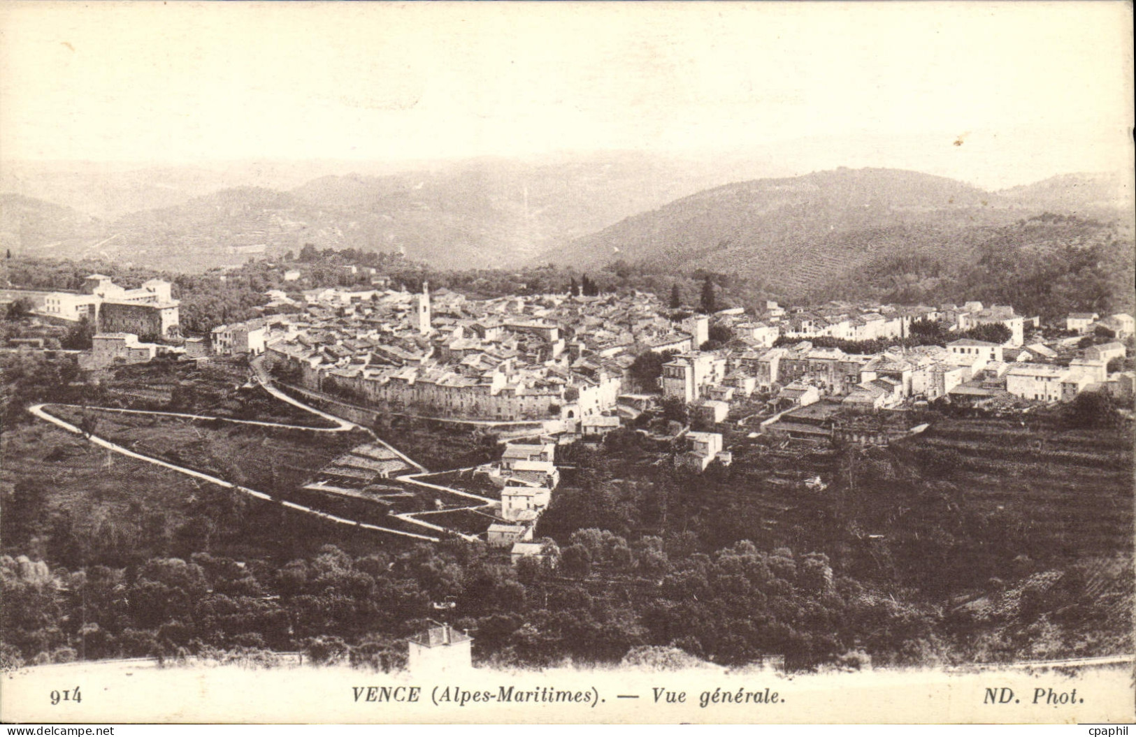 CPA Vence Vue Generale